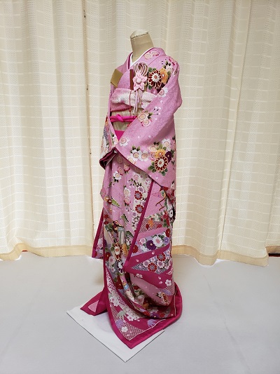 リメイク後の引き振袖