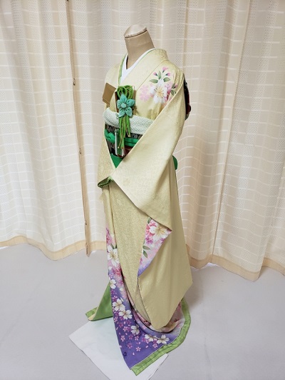 リメイク後の引き振袖