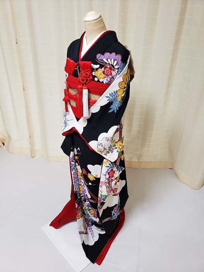 リメイク後の引き振袖