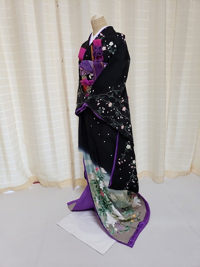 リメイク後の引き振袖