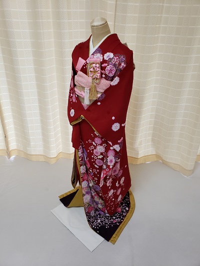 リメイク後の引き振袖