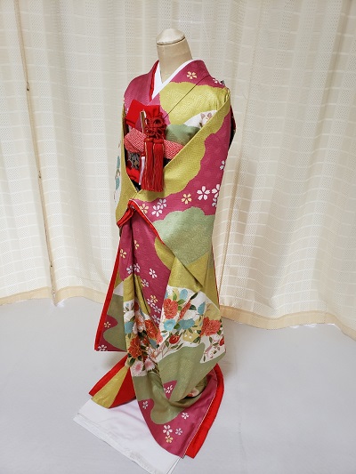 リメイク後の引き振袖