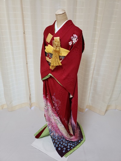 リメイク後の引き振袖