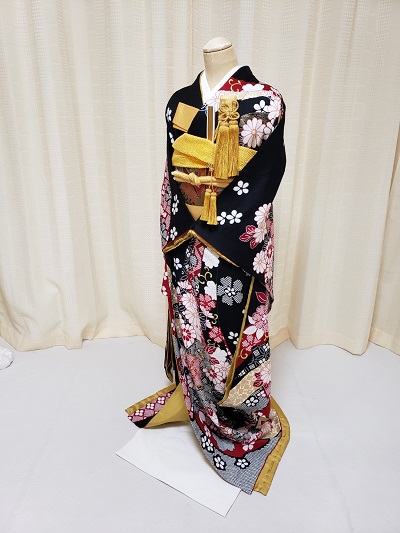 リメイク後の引き振袖