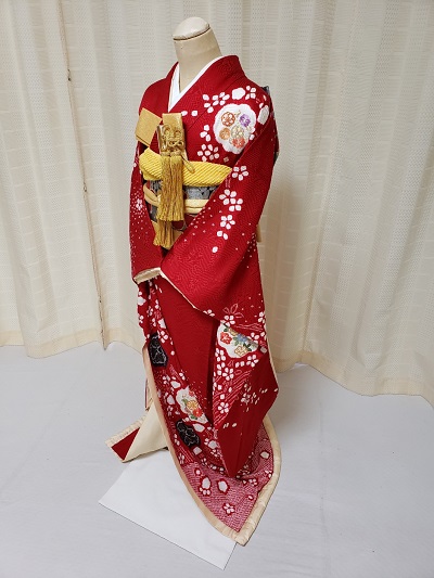 リメイク後の引き振袖