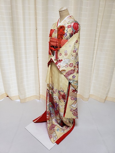 リメイク後の引き振袖