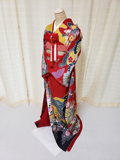 リメイク後の引き振袖