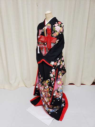 リメイク後の引き振袖