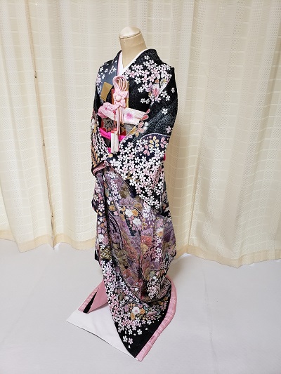 リメイク後の引き振袖