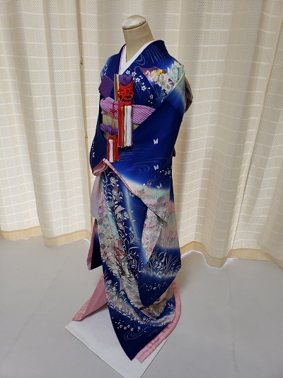 リメイク後の引き振袖