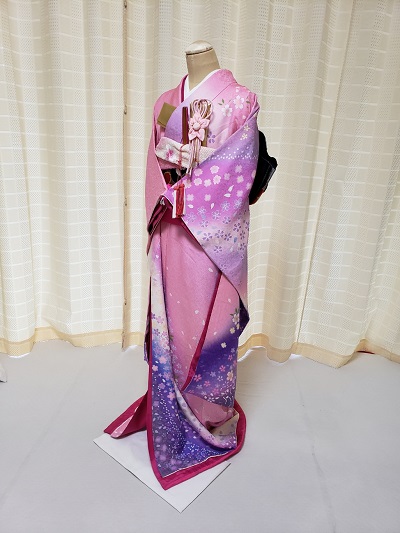 リメイク後の引き振袖