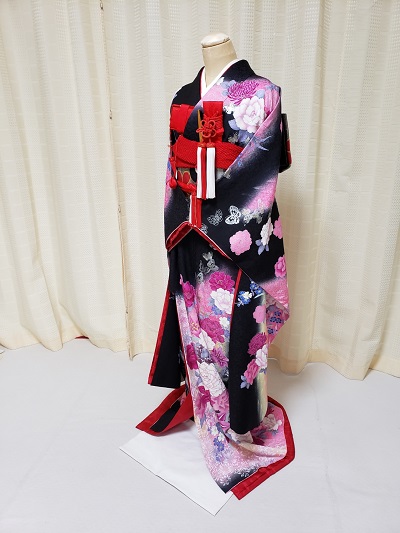 リメイク後の引き振袖