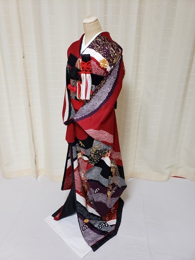 リメイク後の引き振袖