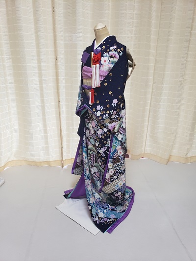 リメイク後の引き振袖