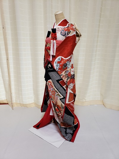 リメイク後の引き振袖