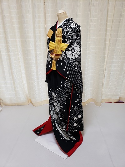 リメイク後の引き振袖