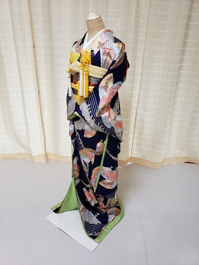 リメイク後の引き振袖