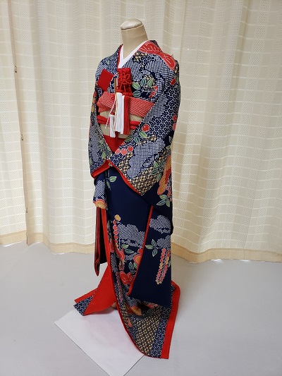 リメイク後の引き振袖