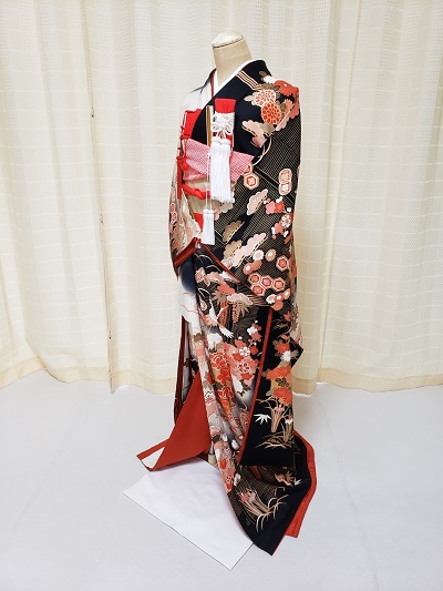 リメイク後の引き振袖