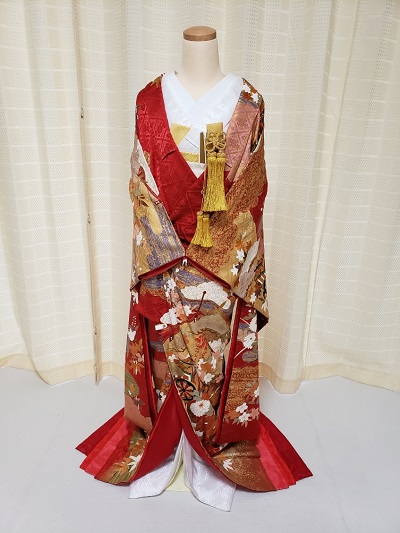 リメイク後の打掛全身