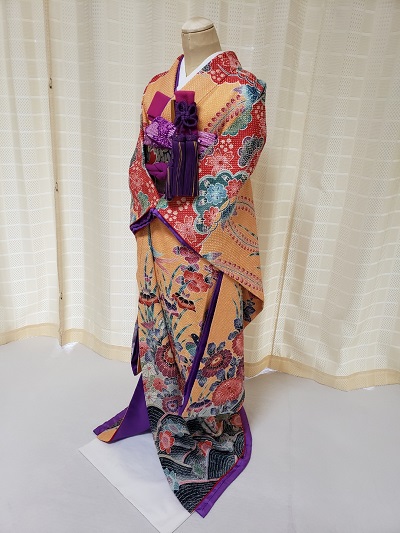 リメイク後の引き振袖