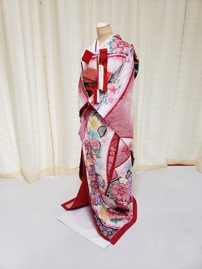 リメイク後の引き振袖