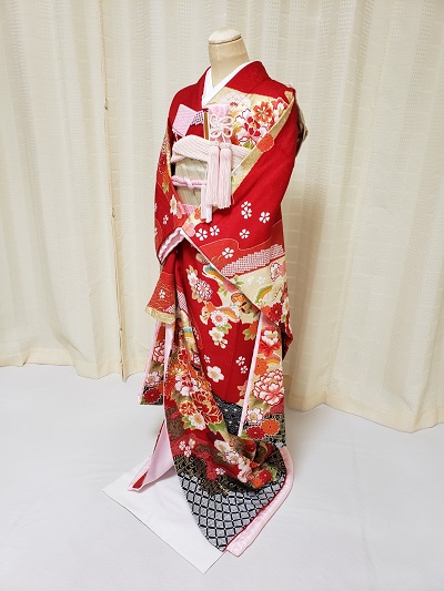 リメイク後の引き振袖