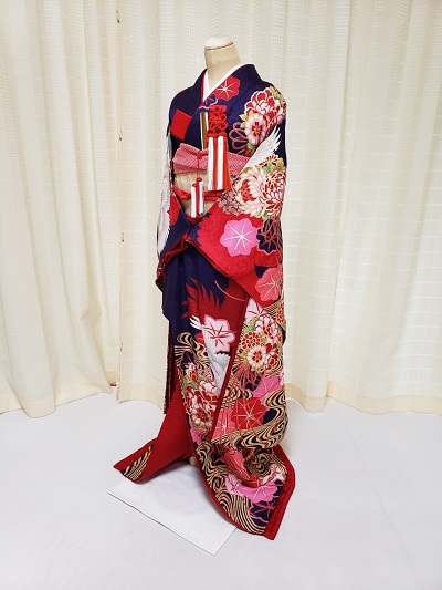 リメイク後の引き振袖