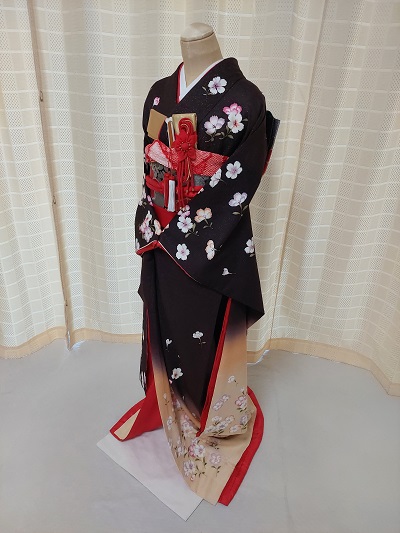 リメイク後の引き振袖