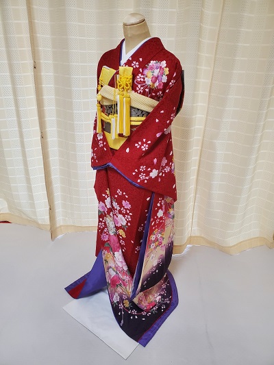 リメイク後の引き振袖