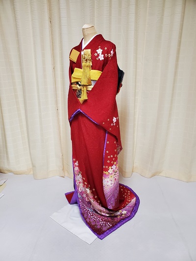 リメイク後の引き振袖