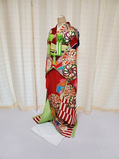 リメイク後の引き振袖