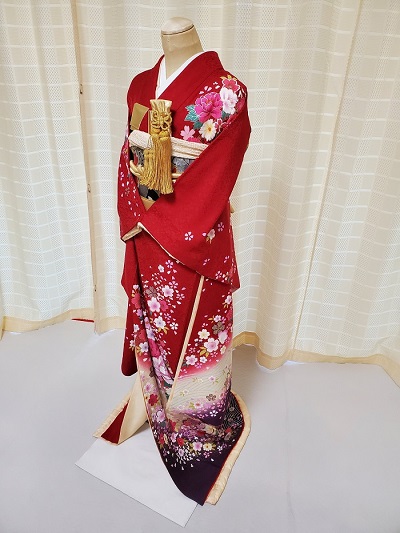 リメイク後の引き振袖