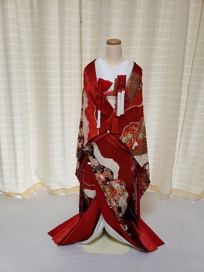 リメイク後の打掛