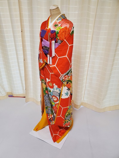 リメイク後の引き振袖