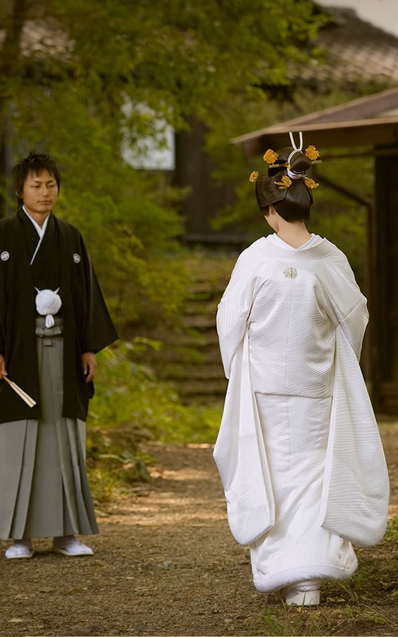 白無垢レンタル モダン調波柄打掛