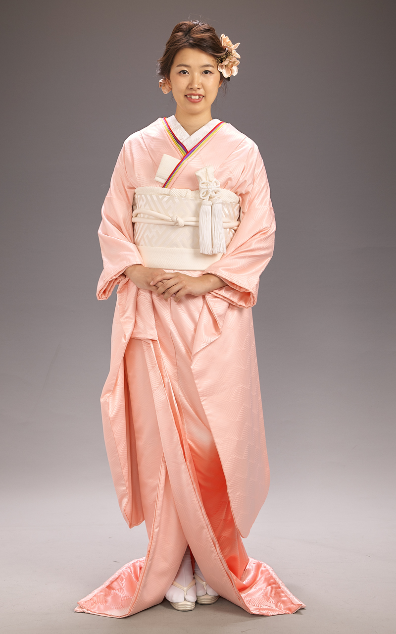 ピンク色の色掛下レンタル