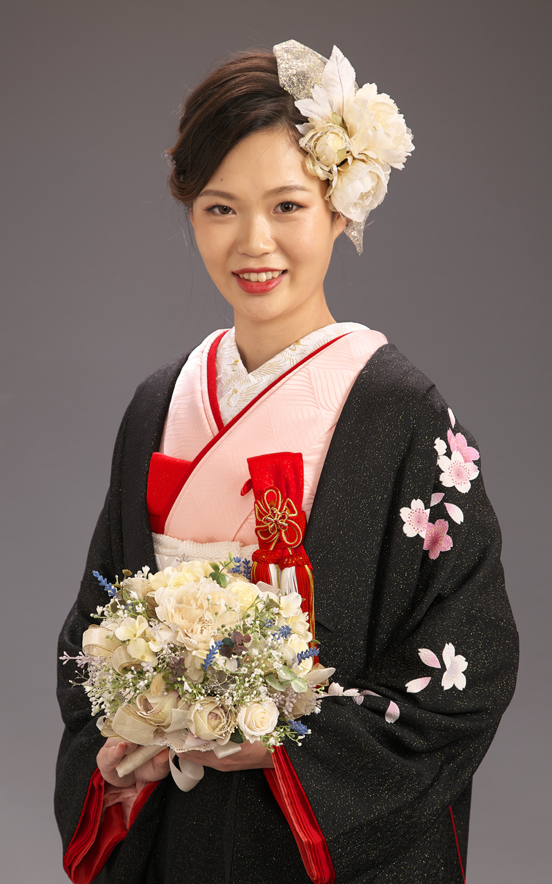 ピンク色の色掛下レンタル