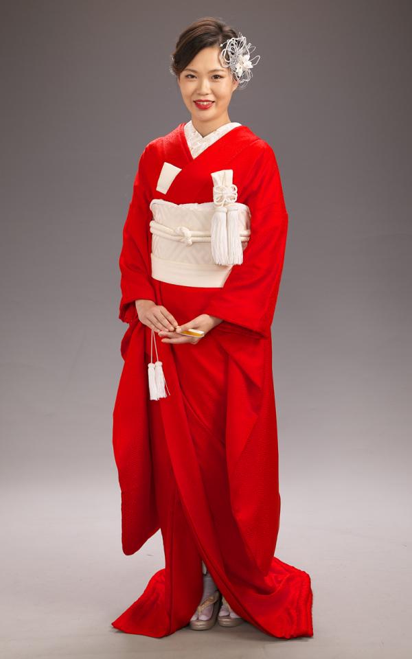 赤い色掛下レンタル