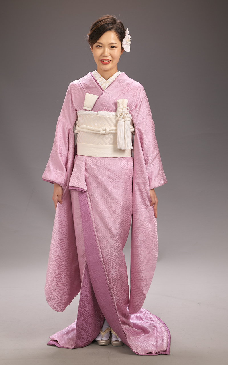 紫色の色掛下レンタル