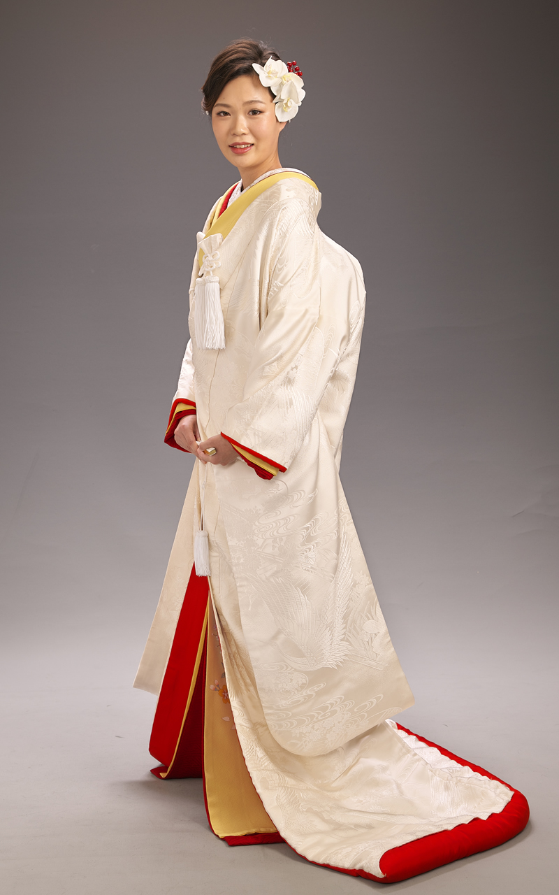 赤ふき白無垢レンタル