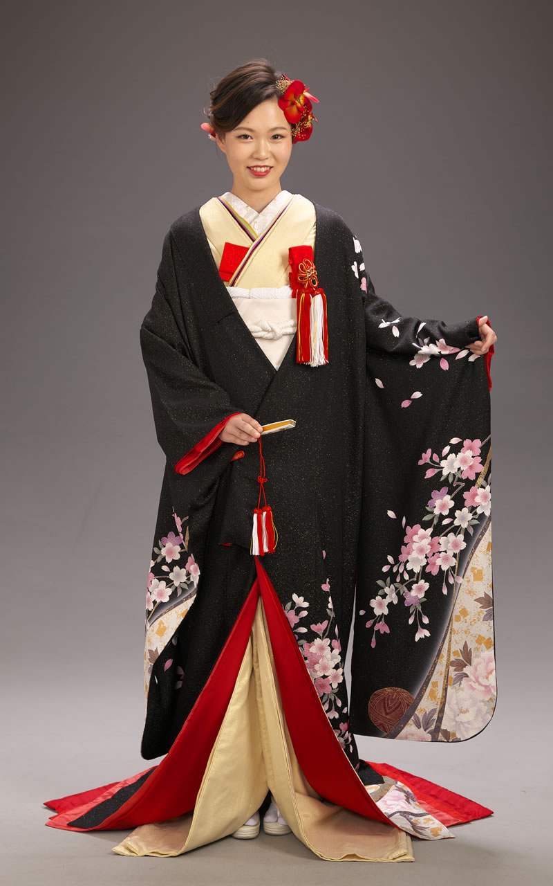 リメイク振袖「オリジナル打掛」