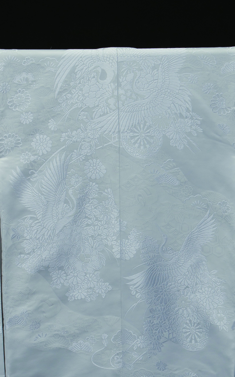 販売白無垢 花車に鶴