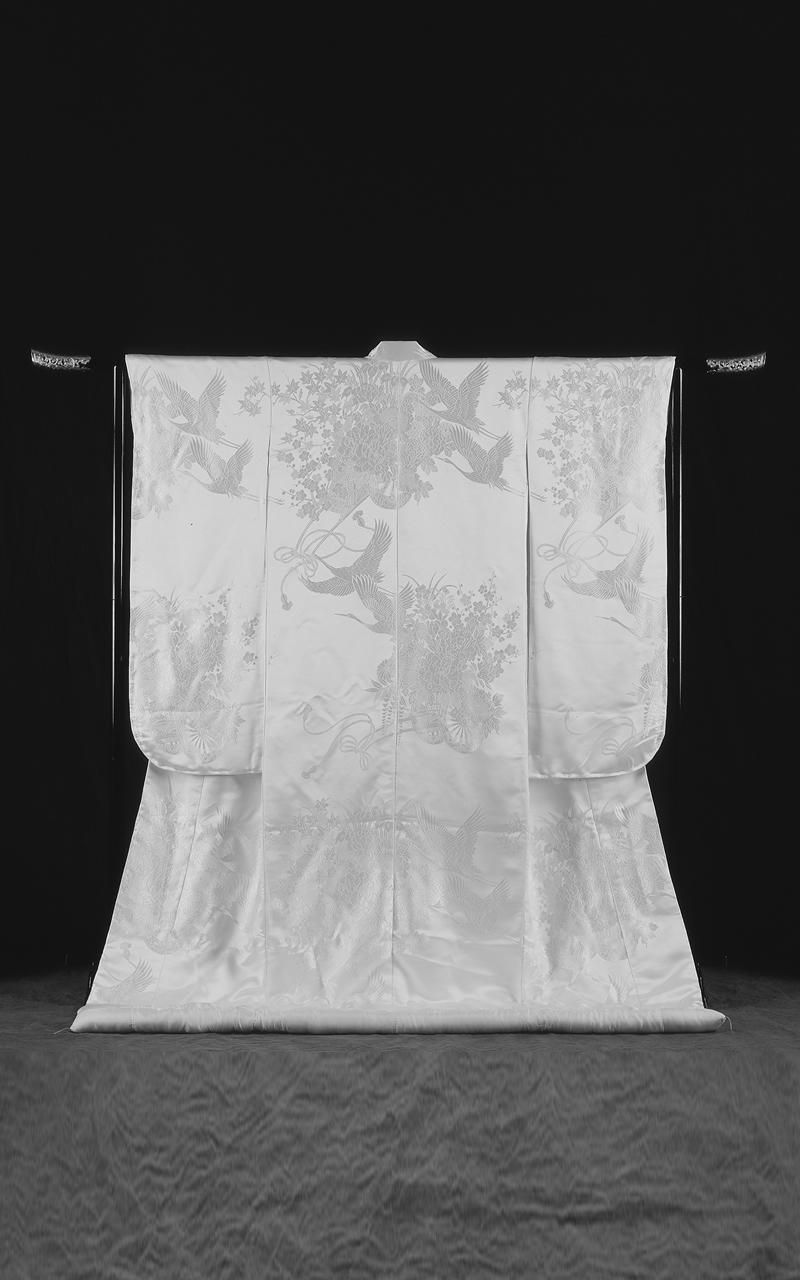 販売白無垢 花鳥花車