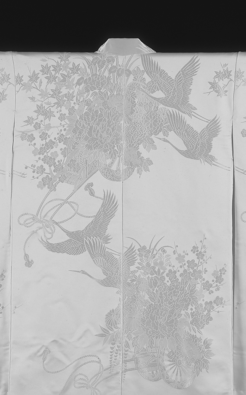 販売白無垢 花鳥花車