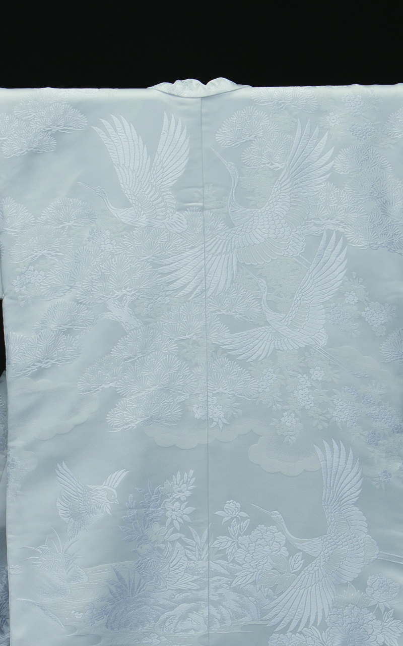 販売白無垢 宮廷飛鶴紋