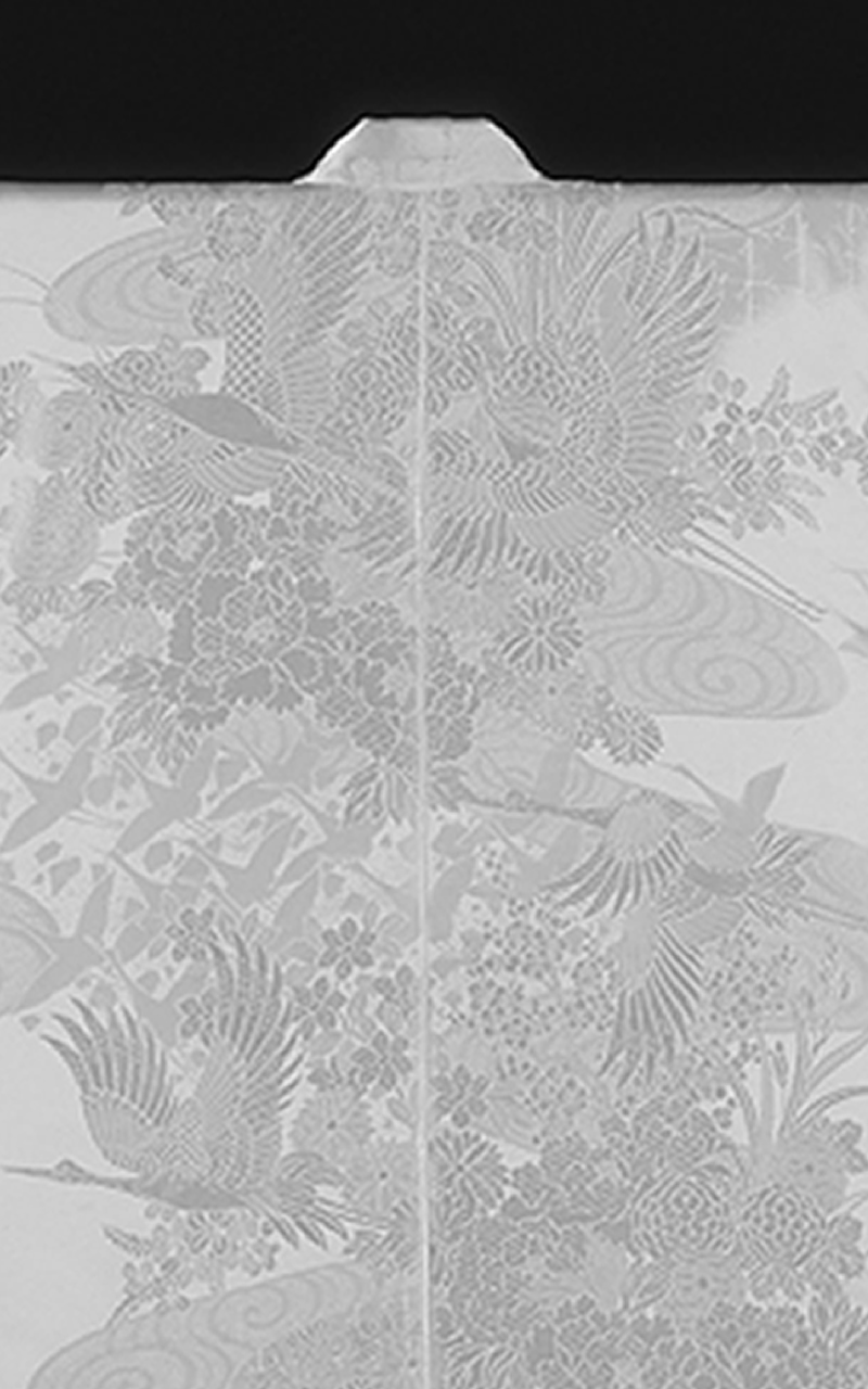 販売白無垢 寿鶴曲水の宴