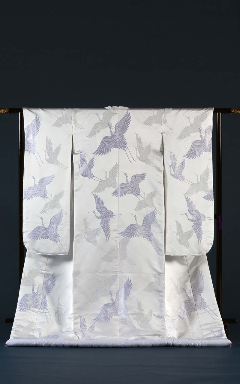 販売白無垢 祝飛翔鶴