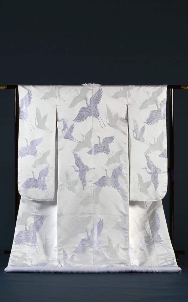 販売白無垢 祝飛翔鶴