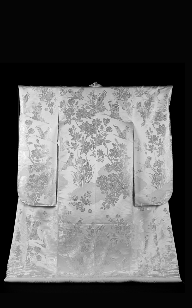 販売白無垢 春暁白鶴の讃